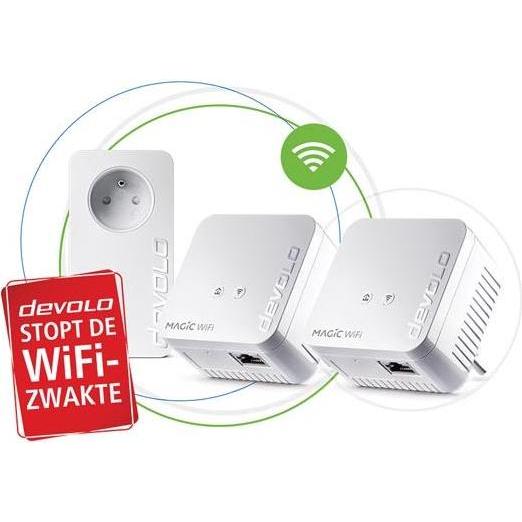 Devolo MAGIC 1 WiFi mini multiroom kit (1200 Mbit/s), Powerline, Weiss