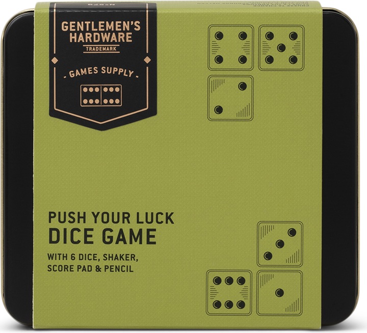Produktbild Gentlemen's Hardware Push Your Luck (Spanisch, Deutsch, Französisch, Italienisch, Englisch)