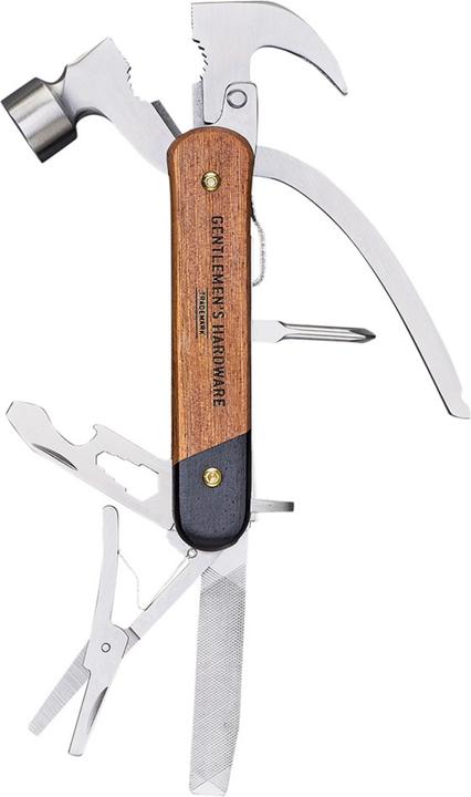 Actual product image Gentlemen's Hardware Hammer Multi Tool (11 Functions)