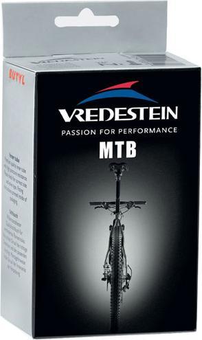 Produktbild MGA MTB Tube Vredestein MTB 26x1.25-1.75 (32/47-559/597) Schrader 40 mm, 165 g (neu) (Schrader (AV), 26", 40 mm)