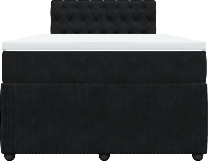 Immagine prodotto vidaXL Bo x letto a molle con materasso 120 x 190 cm in velluto (120 x 190 cm)