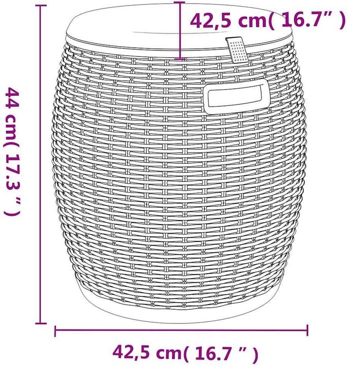 Actual product image vidaXL Gartenbox