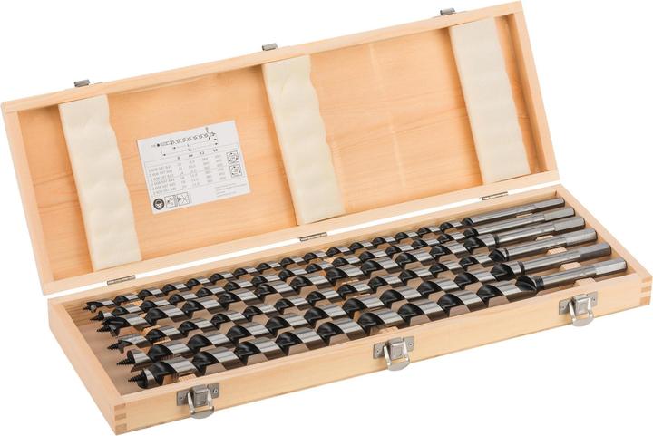 Actual product image Bosch Professional Zubehör PRO Wood wood auger bit set, 6 pcs. (10 mm, 12 mm, 14 mm, 16 mm, 18 mm, 20 mm)