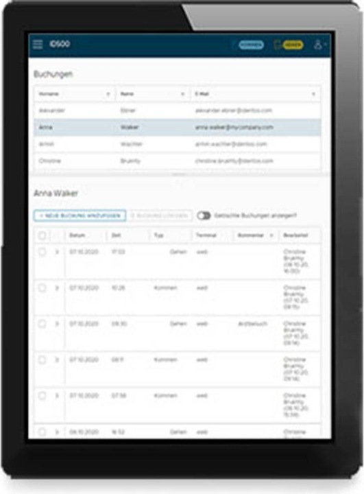 Produktbild IDENTsmart ID800 Zeiterfassung Starter-Kit