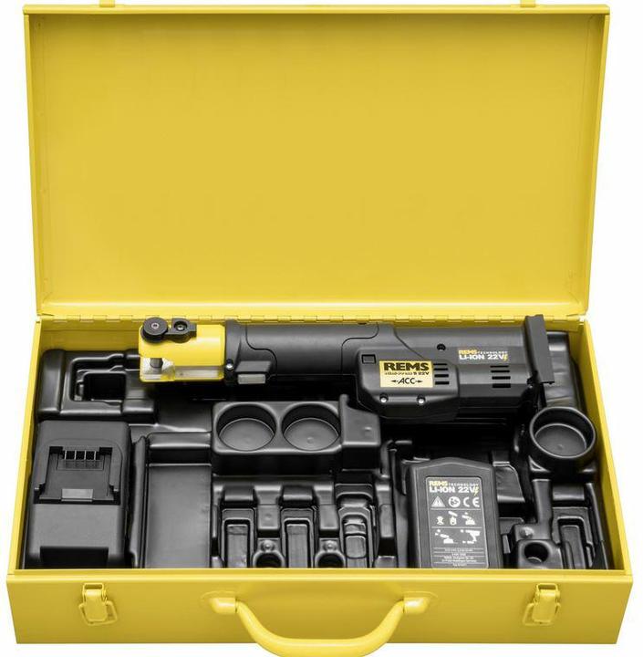 Image du produit Rems Vamzdžių presavimo įrankis Mini-Press S 22V ACC Basic-Pack