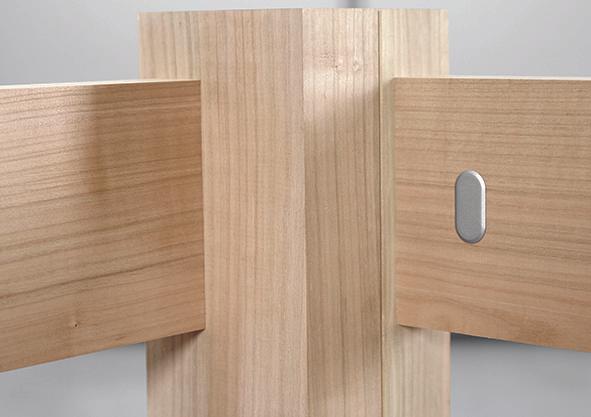 Produktbild Festool Abdeckkappe SV-AK D14 brn2/32 (Flachverbinder, 32 Stk.)