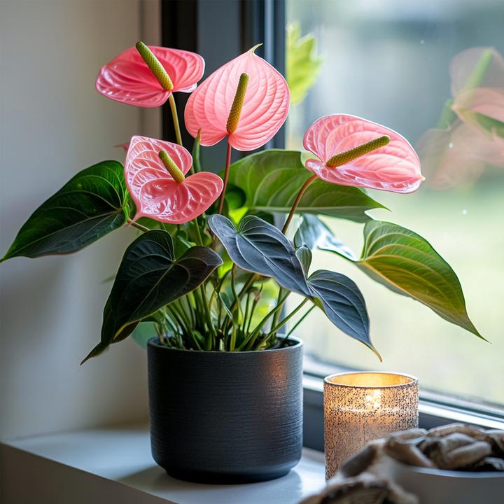 Produktbild Plant in a Box Anthurium 'Colorado Pink" - (40 cm)