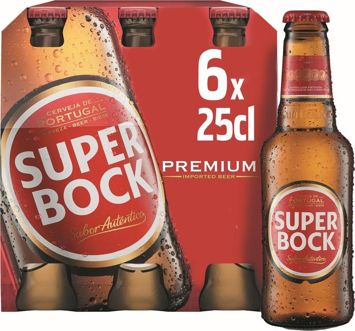 Image du produit Super Bock Entrepôt (6 x 25 cl)