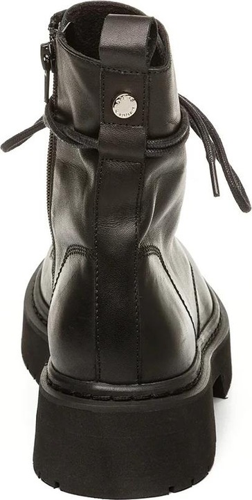 Actual product image Steve Madden black gusto biker boots (38)