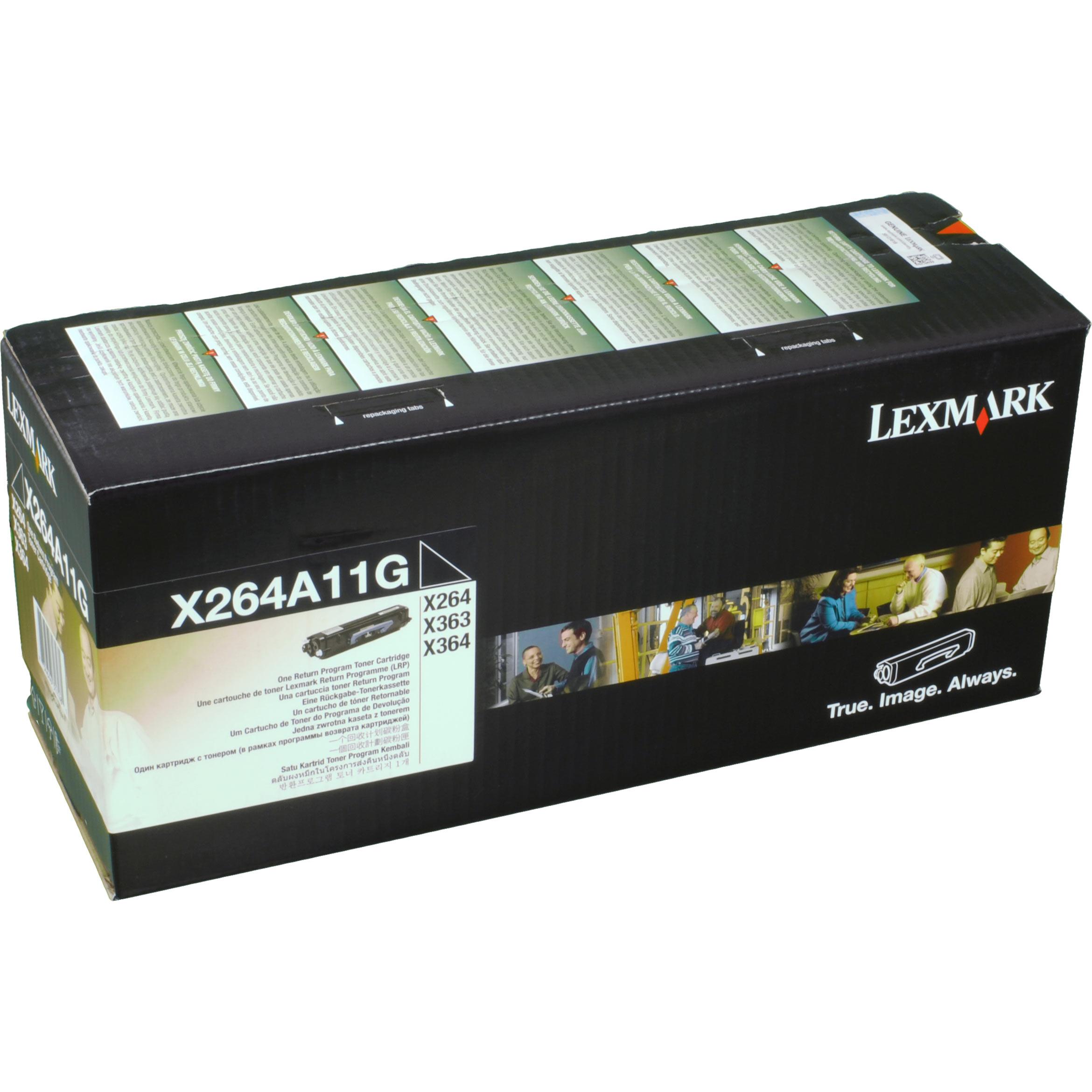 Lexmark, Toner, X264a11g (BK)