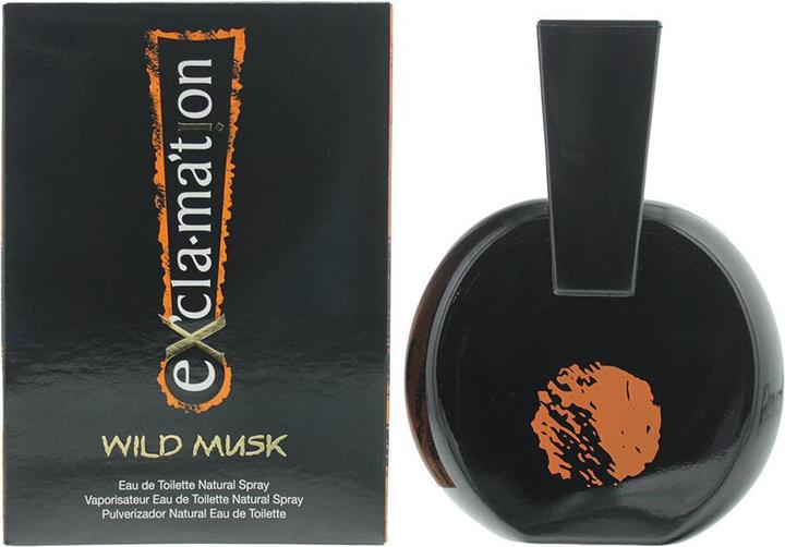 Actual product image Coty Exclamation Wild Musk by Eau De Toilette Spray 100 ml (Eau de toilette, 100 ml)
