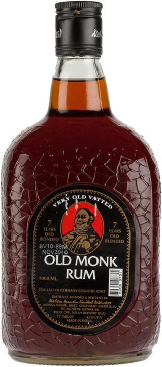Produktbild Old Monk 7 Years Old Blended (1 x 100 cl)