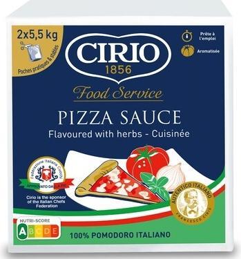 Actual product image Cirio Pizza sauce with spices bag in box (11000 g)