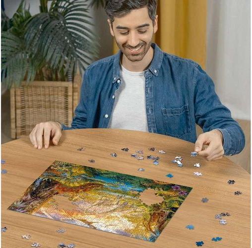 Actual product image Ravensburger La terre des dinosaures (500 pieces)