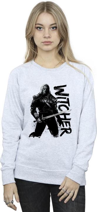 Produktbild Netflix The Witcher Sketch Geralt Sweatshirt (M)