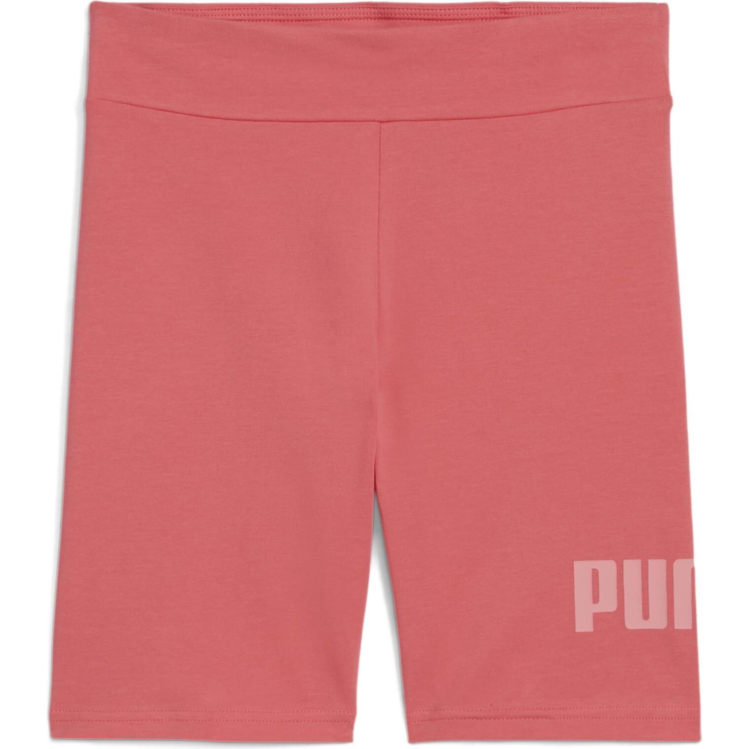 Puma, Mädchen, Tights, ESS 2 COLOR No.1 Logo​ Short Leggings G (128), Rot, 128