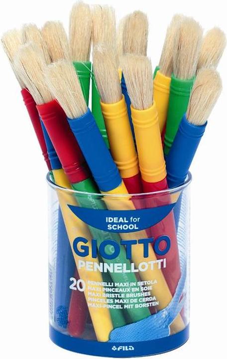 Actual product image Giotto Paintbrushes 20 pcs