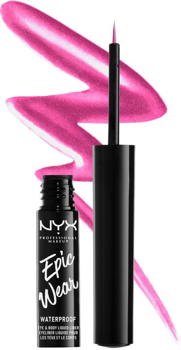 Actual product image NYX Professional Make-Up Epic Wear Metallic Liquid Liner - Fuchsia Metal (Fuschia)