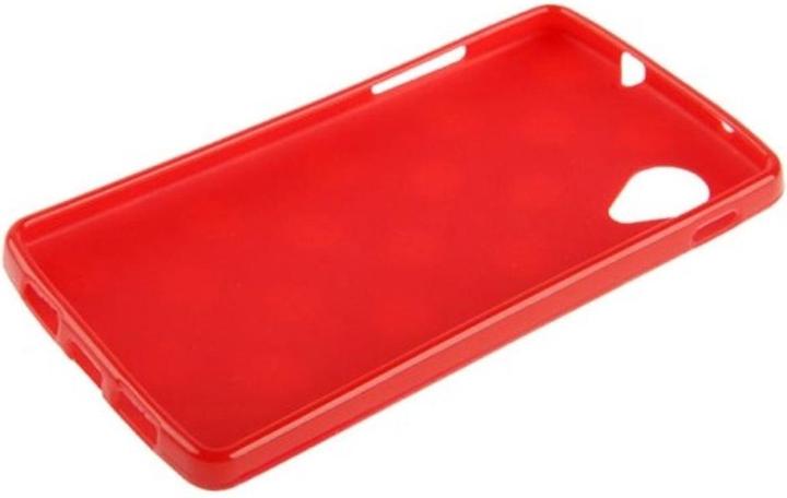 Produktbild König Design Schutzhülle für Handy LG Google Nexus 5 / E980 rot (LG Nexus 5)
