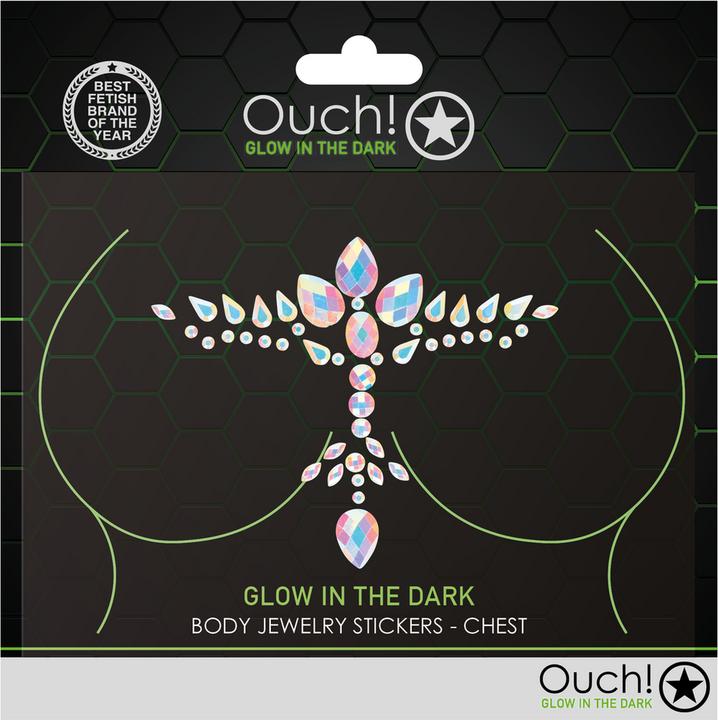 Produktbild Ouch! Body Jewelry Stickers - Chest