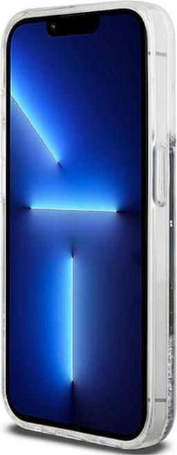 Actual product image DKNY DKHCP15LLBNAEK iPhone 15 Pro 6.1" czarny/black hardcase Liquid Glitter Big Logo (Apple iPhone 15 Pro)