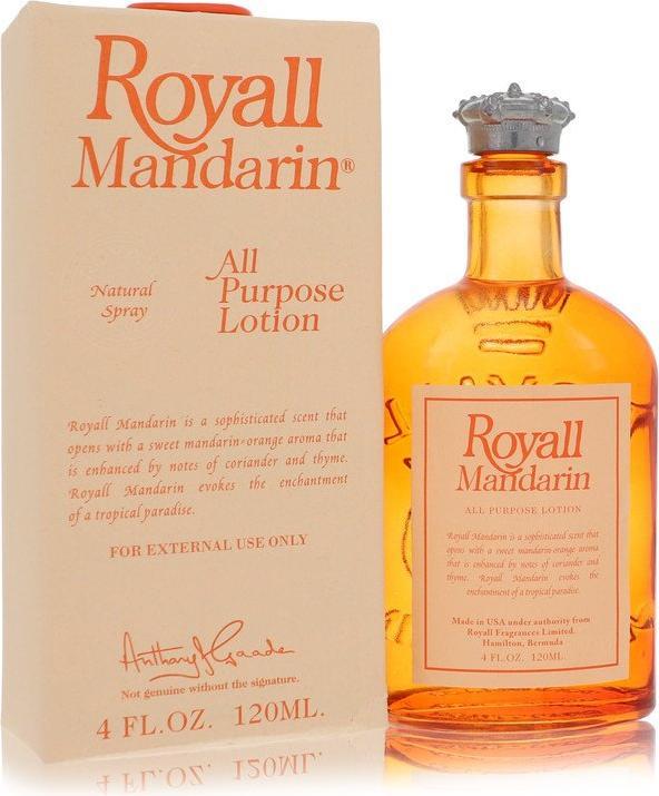 Image du produit Royall Fragrances Royall Mandarin by All Purpose Lotion / Cologne 120 ml (Eau de cologne, 120 ml)