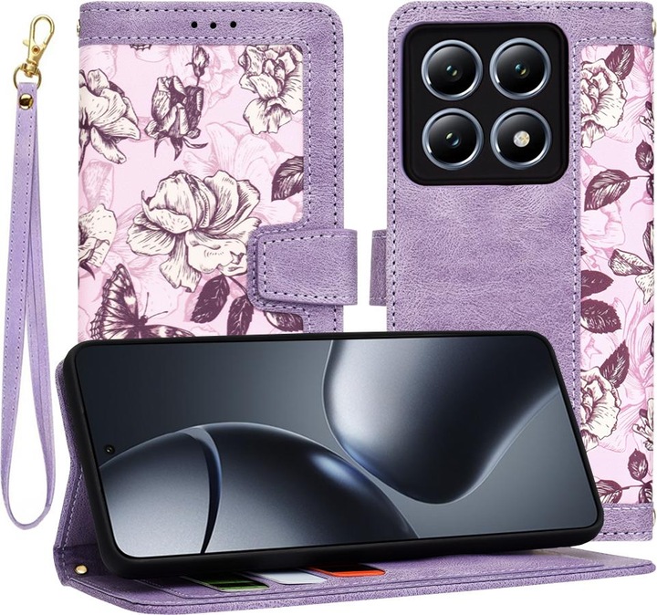 Immagine prodotto Techsuit - FlipCraft - Xiaomi 14T Pro - Mysterious Purple (Xiaomi 14T Pro)