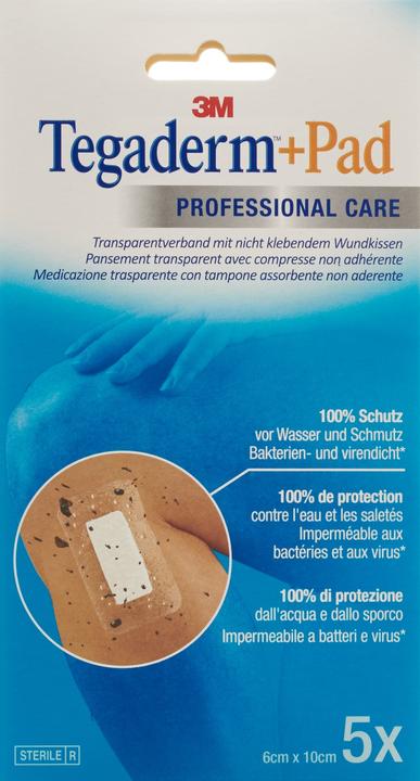 Produktbild 3M Wundpflaster Professional Care +Pad 6 x 10 cm 5 Stück (5 x)