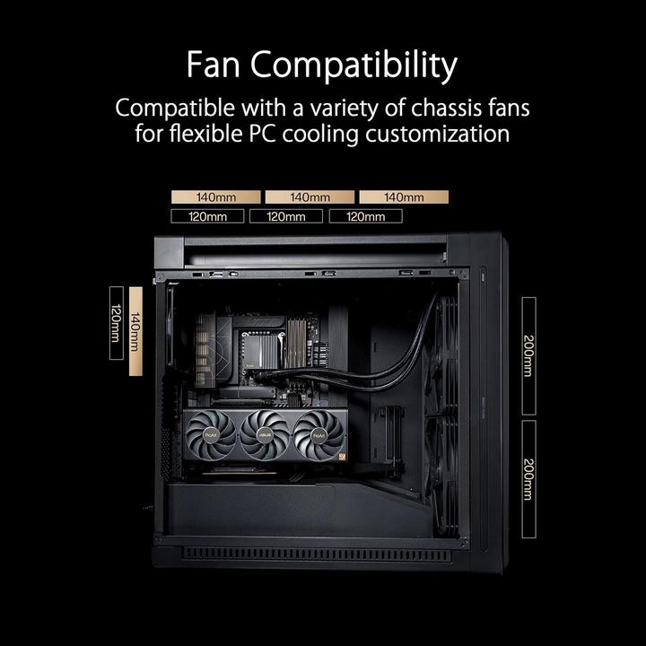 Produktbild ASUS ProArt PA602 (Mini-ITX, mATX, ATX, E-ATX)