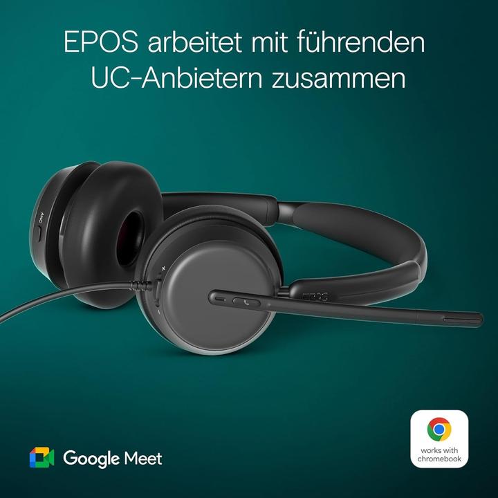 Produktbild EPOS IMPACT 860 ANC (Kabelgebunden, USB-C, Google Meet, Microsoft Teams)