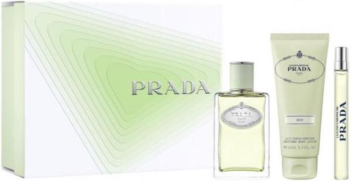 Produktbild Prada infusions iris eau parfum 100ml + leche corporal 100ml + roll-on 10ml (Eau de Parfum, 110 ml)