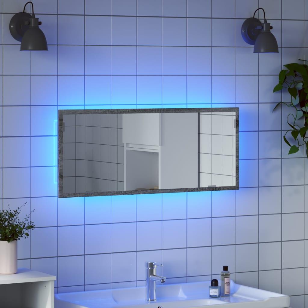 VidaXL, Spiegelschrank, LED-Badspiegel