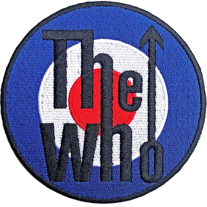 Actual product image The Who Logo Target Iron On Patch