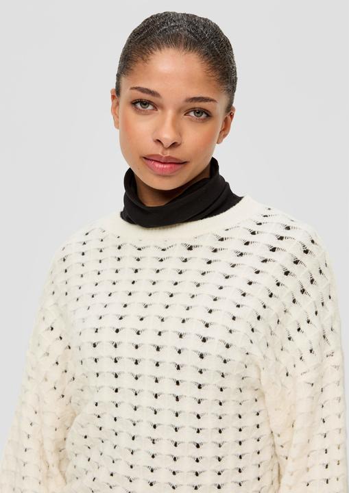 Image du produit s.Oliver Strickpullover Strickpullover aus Baumwollmix (S, XS)