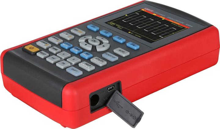 Actual product image Uni-T Handheld-Oszilloskop, UTD1025CL, 25 MHz, 200 MSa/s