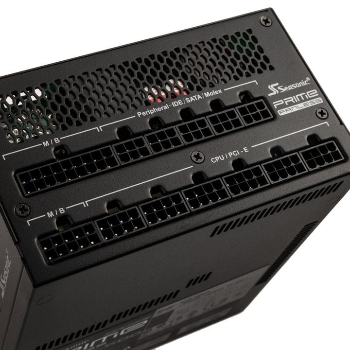 Actual product image Seasonic PRIME Fanless TX-600 - 600 Watt (600 W)