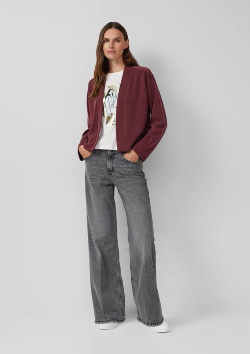 Produktbild s.Oliver Sweatshirt Jacke Scuba-Jacke im Relaxed Fit (48)