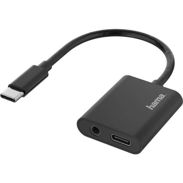 Hama USB-C zu (USB), Soundkarte, Schwarz