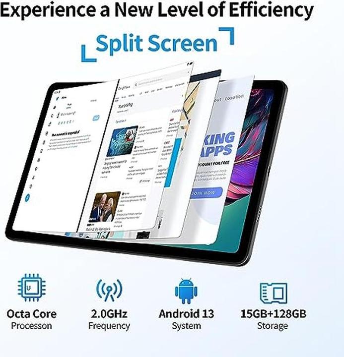 Produktbild Doogee T20S (4G-Tablet - 10.4", 128 GB, 8 GB RAM) Grün (10.40", 128 GB, Grün)