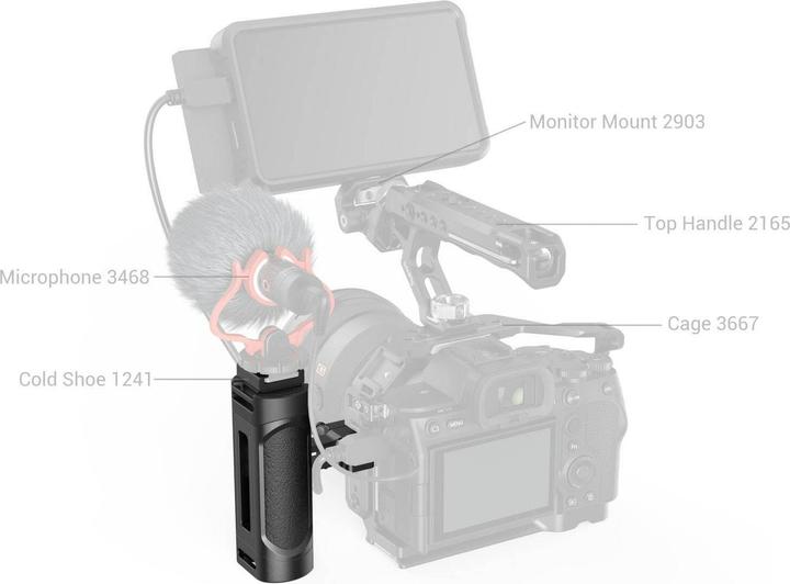 Image du produit SmallRig mini Side Handle Kit 4816 (Poignée)