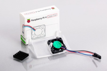 Immagine prodotto Raspberry Pi Ventola per custodia ufficiale 4 + dissipatore di calore