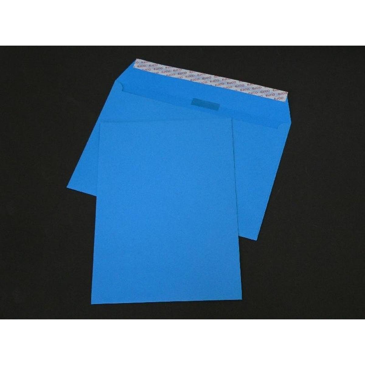 Thumbnail - Blanke, Briefumschlag, Briefumschläge C4 120g/qm haftklebend VE=100 Stück königsblau (229 x 324 mm, 100 x)