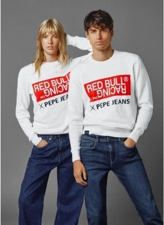 Produktbild Pepe Jeans Racing Intarsia Logo Strickpullover mit Rundhalsausschnitt (S)
