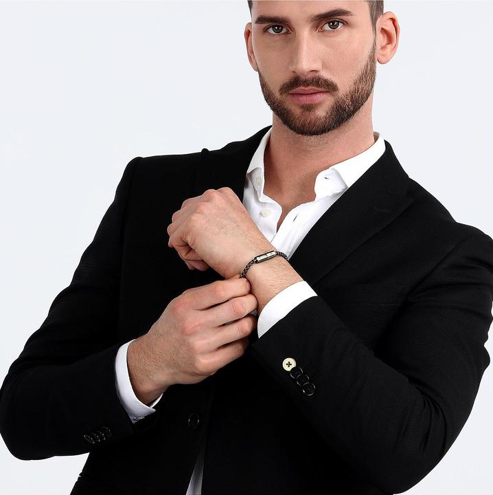 Produktbild Maserati Steel Armband (22 cm, Edelstahl)