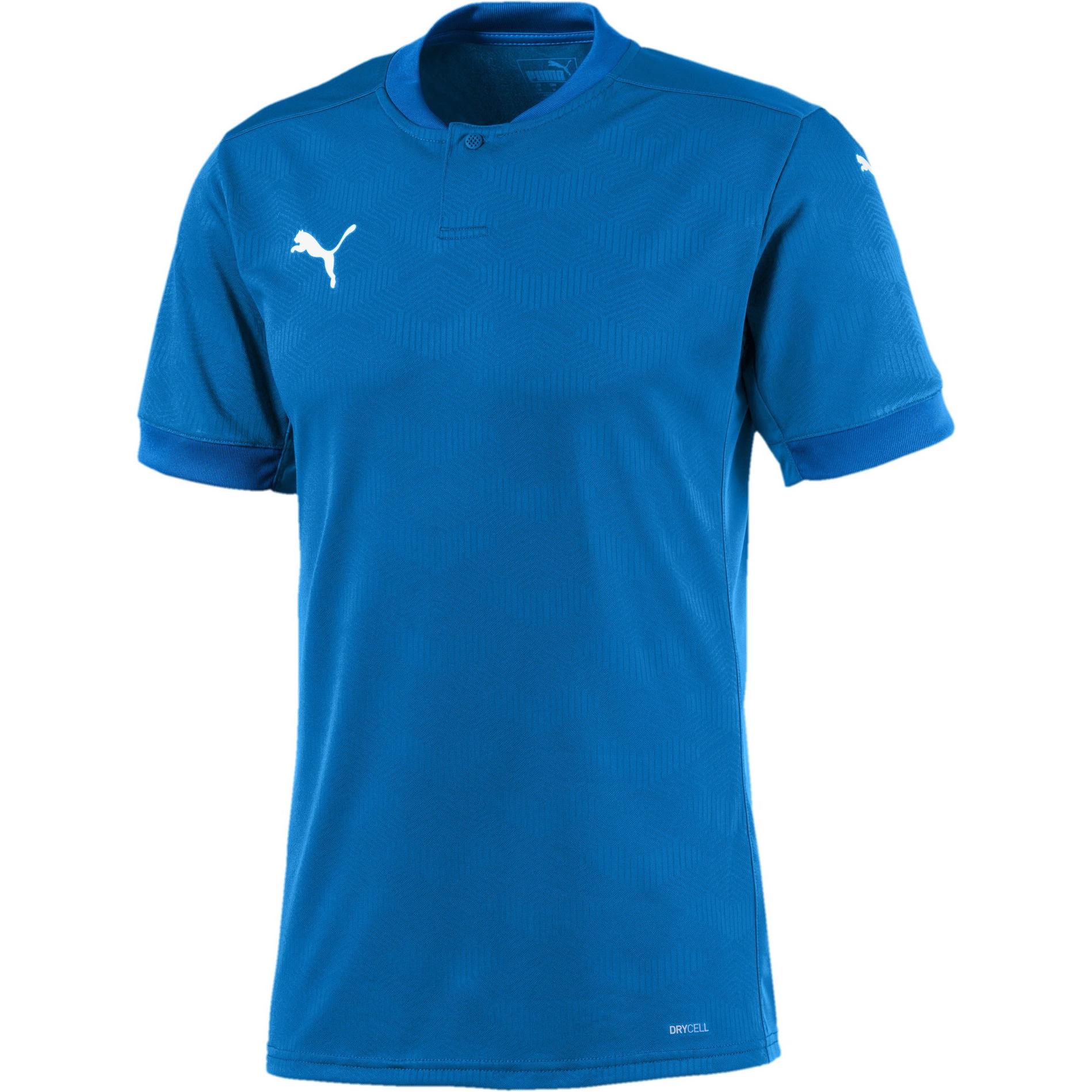 Puma, Herren, Sportshirt, teamFINAL 21 Jersey-704170 (L), Blau, L