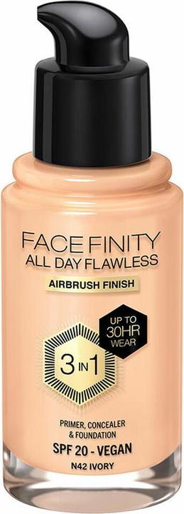 Image du produit Max Factor Facefin All Day Flaw Make Up No 42 (N42 Ivory)