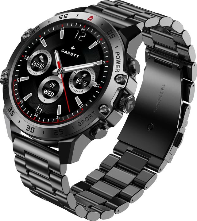 Produktbild GRT Garett Smartwatch V14 Black Steel