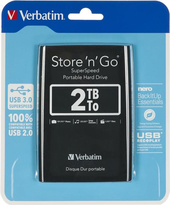 Produktbild Verbatim Store 'n' Go (2 TB)