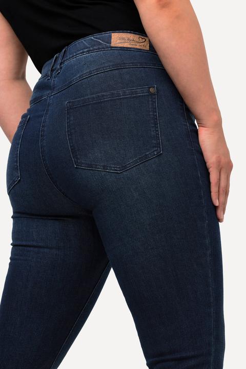 Image du produit Ulla Popken Jean modèle Sarah. Coupe skinny 5 poches et taille haute (48)