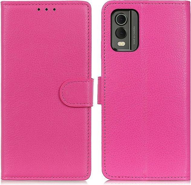 Actual product image MU Classic Litchi Leather Bookcover Series (Nokia C32)